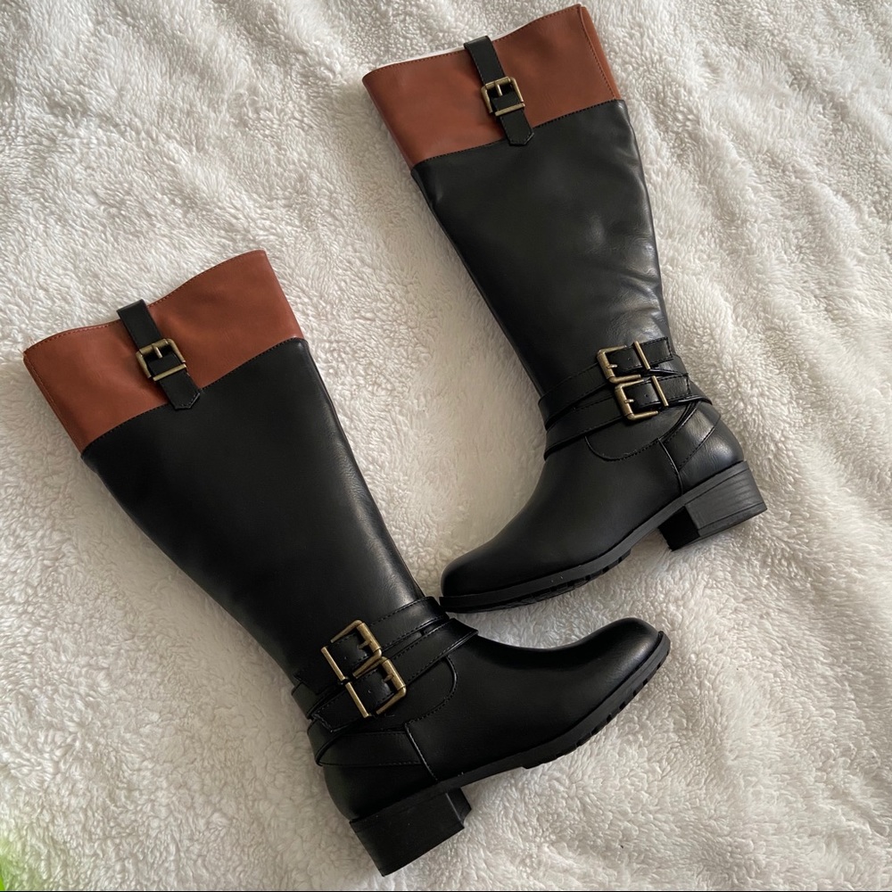 Women's Solanz Grammercy Riding Boots New 5.5